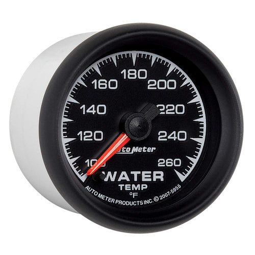 Auto Meter 5955 2-1/16" -100 260 F Full Sweep Electric Water Temperature Gauge ES