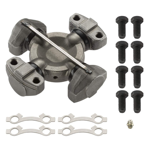 Premium MOOG Greaseable Universal Joint for Ford & IH Trucks; Allis-Chalmers, Austin-Western, Case, Euclid, Galion, Grove, Hyster, IH, Michigan, Terex & Wabco Off-highway Equipment (6C - 4 LWT)