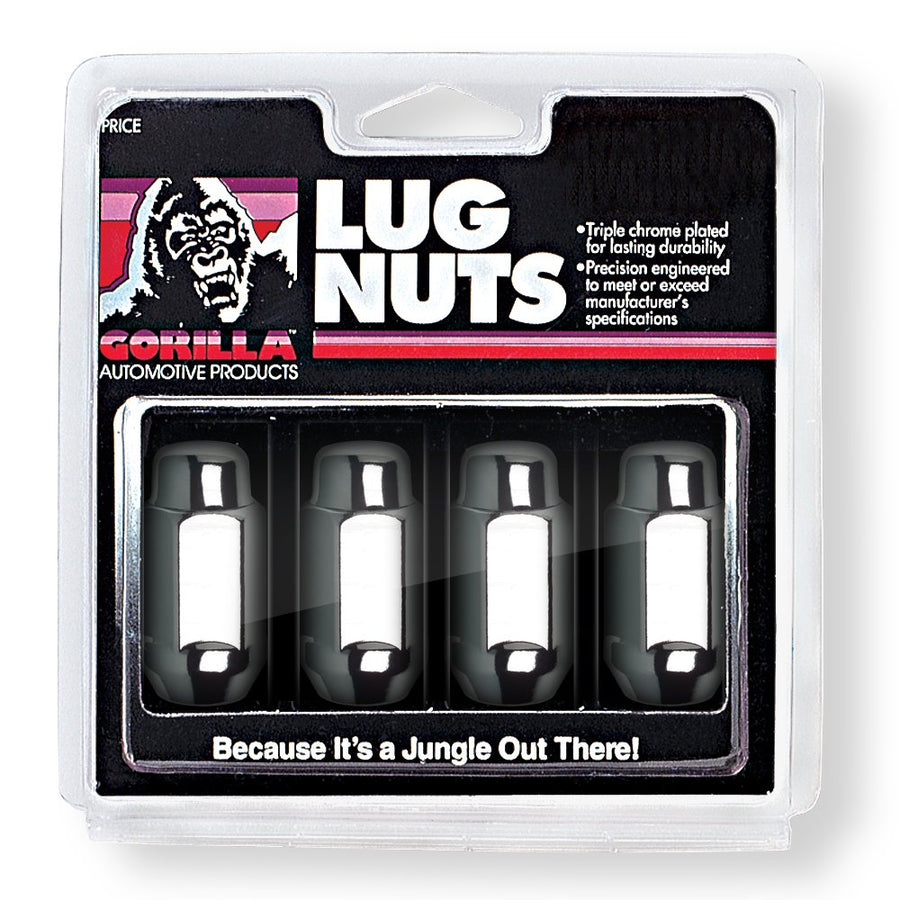 Extra Long Gorilla Automotive 91107XL Acorn Bulge Lug Nuts (14mm x 2.00 Thread Size)