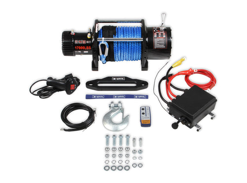 Off-Road Anvil 17011AOR: 12V Winch, 17000 Lbs - Rope, Multi