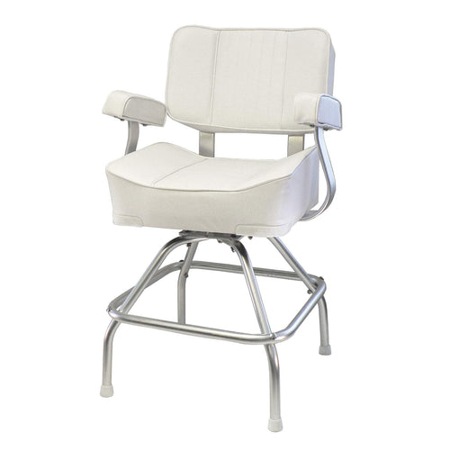 Deluxe Captain's Seat and Stand Springfield 1020003 - Off-White