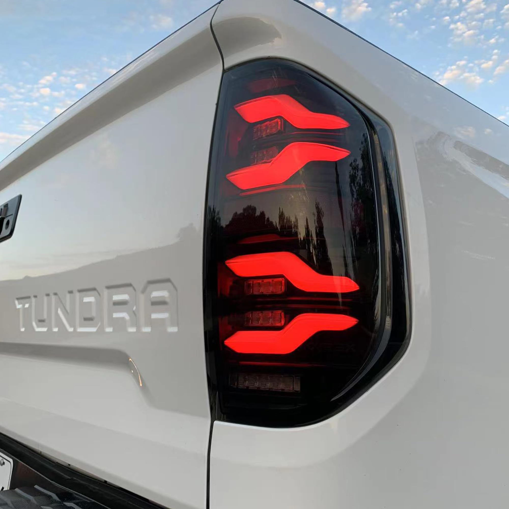 14-21 Tundra ModifyStreet LUXX-Series LED Tail Lights Alpha-Black
