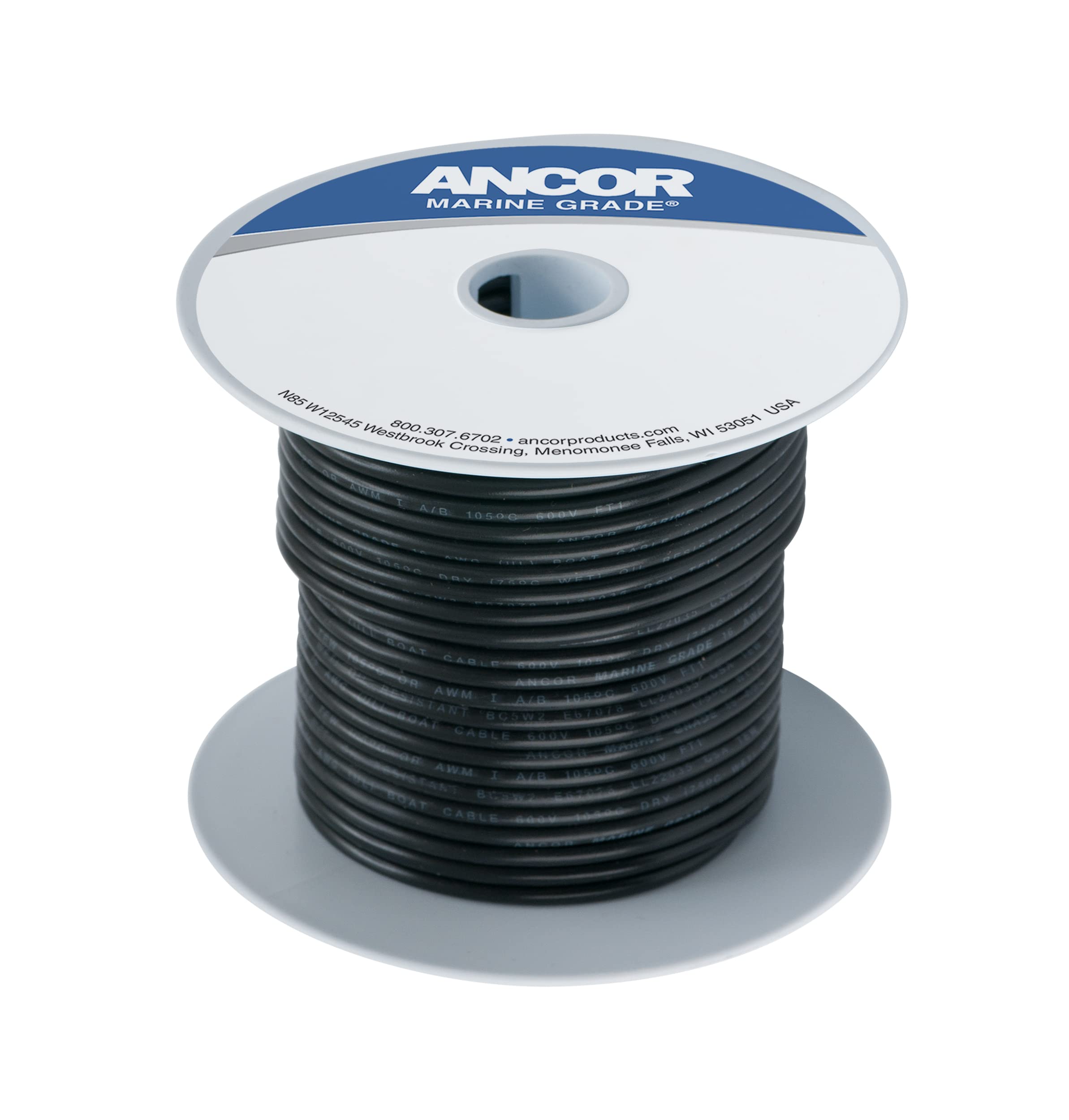 Ancor 12-10 Nylon Ring Terminals, 1/4" Screw, 4-Pk.