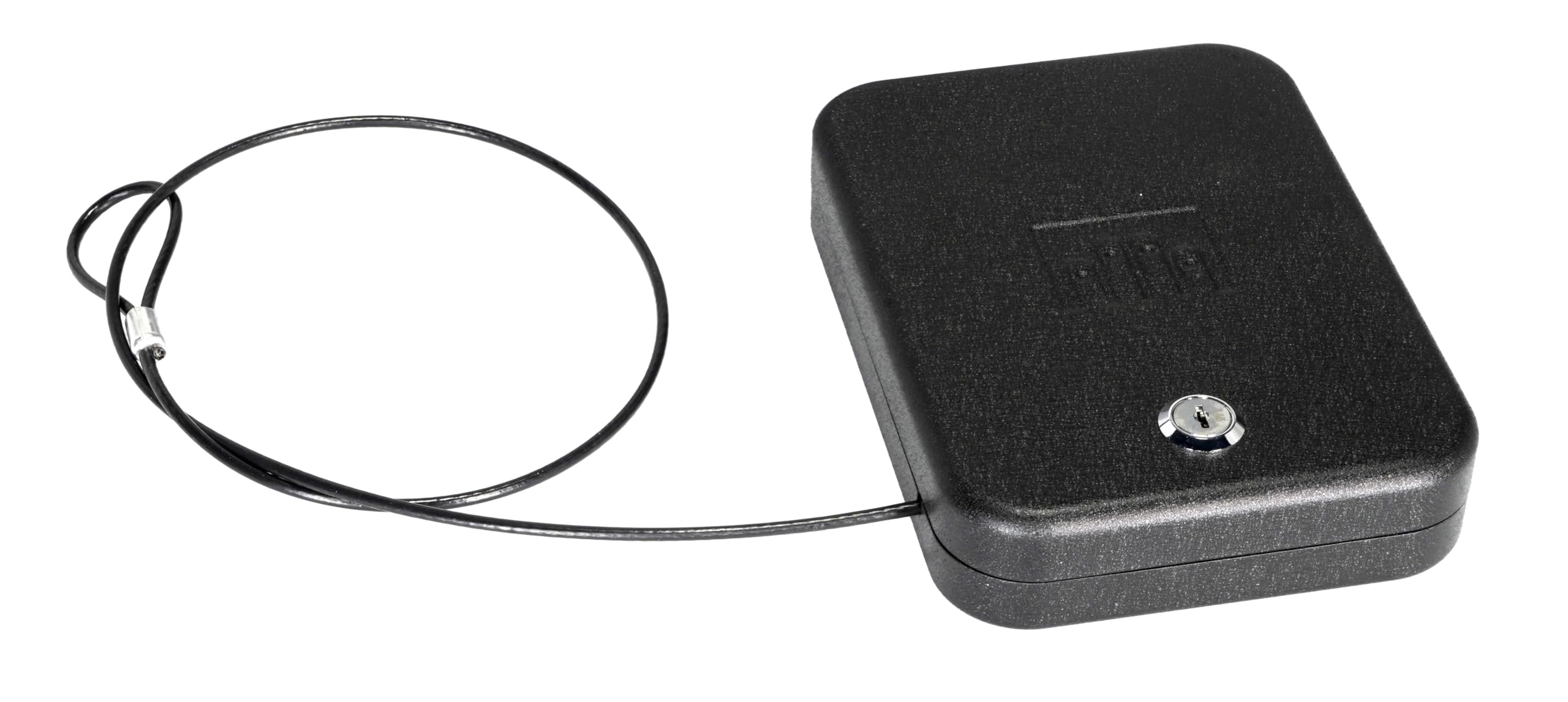 NanoVault GunVault Travel Handgun Safe for Pistols with Key Lock - TSA-Approved