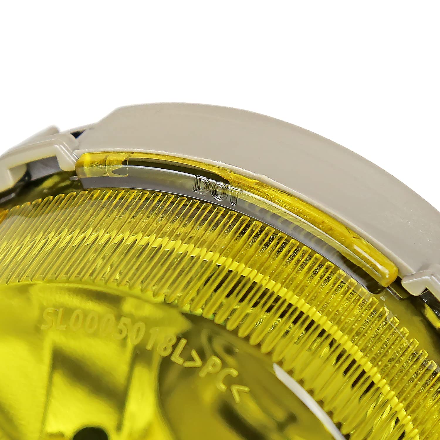 Bumper Driving Fog Lights Spec-D Tuning Yellow Compatible with 1993-1997 Honda Del Sol L+R Pair Assembly