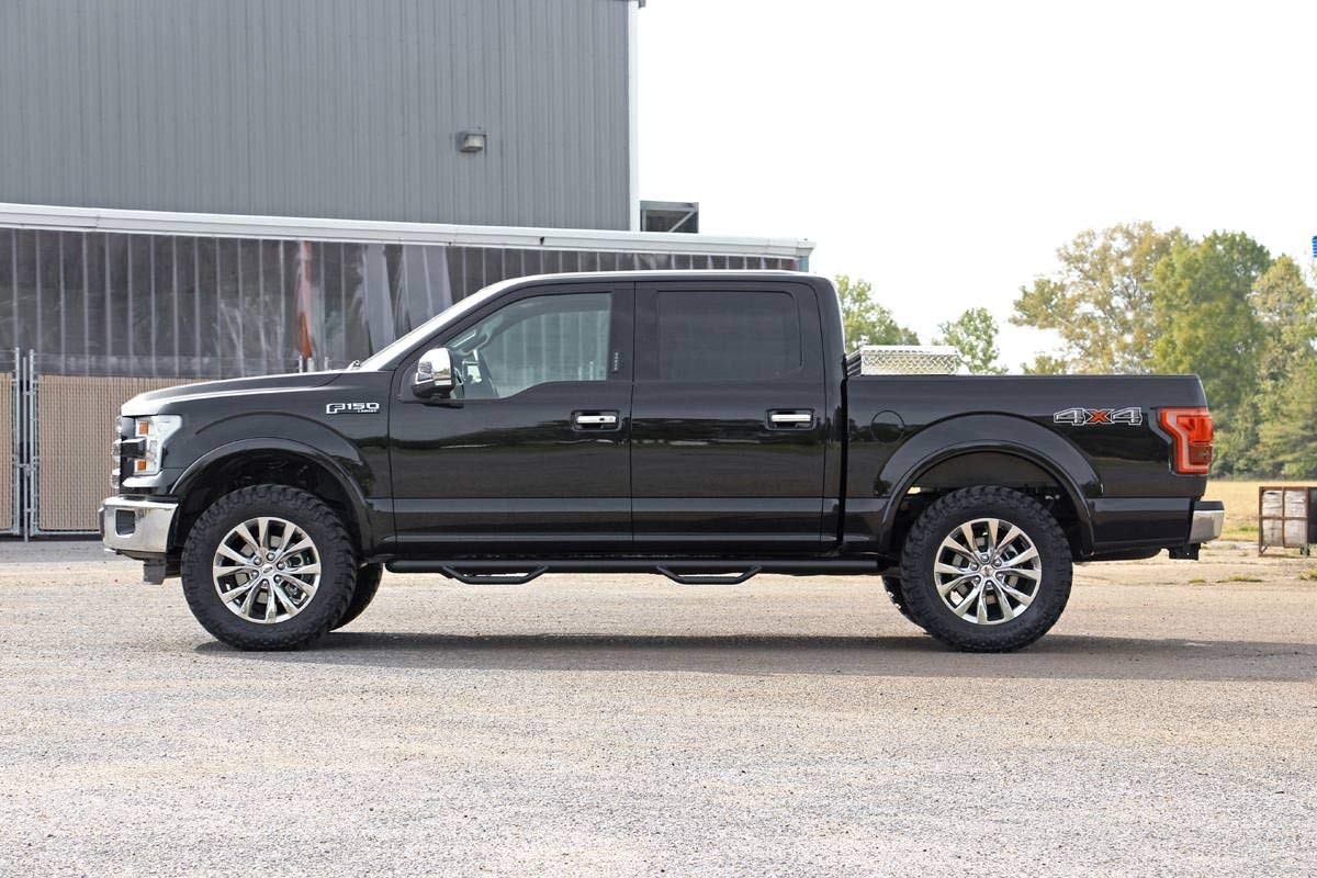 2" Rough Country Leveling Kit for 2014-2024 Ford F-150 | Anodized Red - 569RED