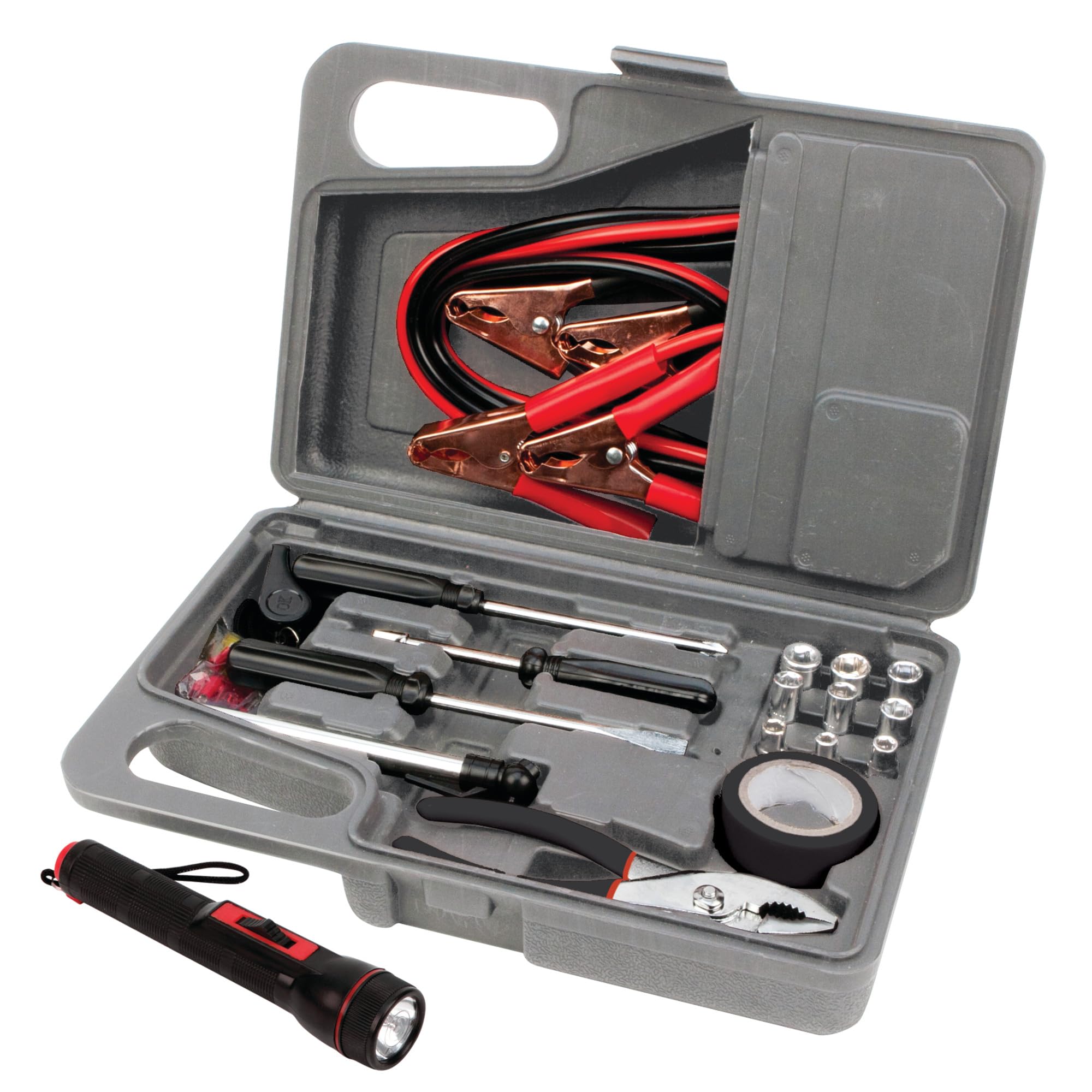 W1556 Performance Tool Commuter Emergency Roadside Safety Tool Kit