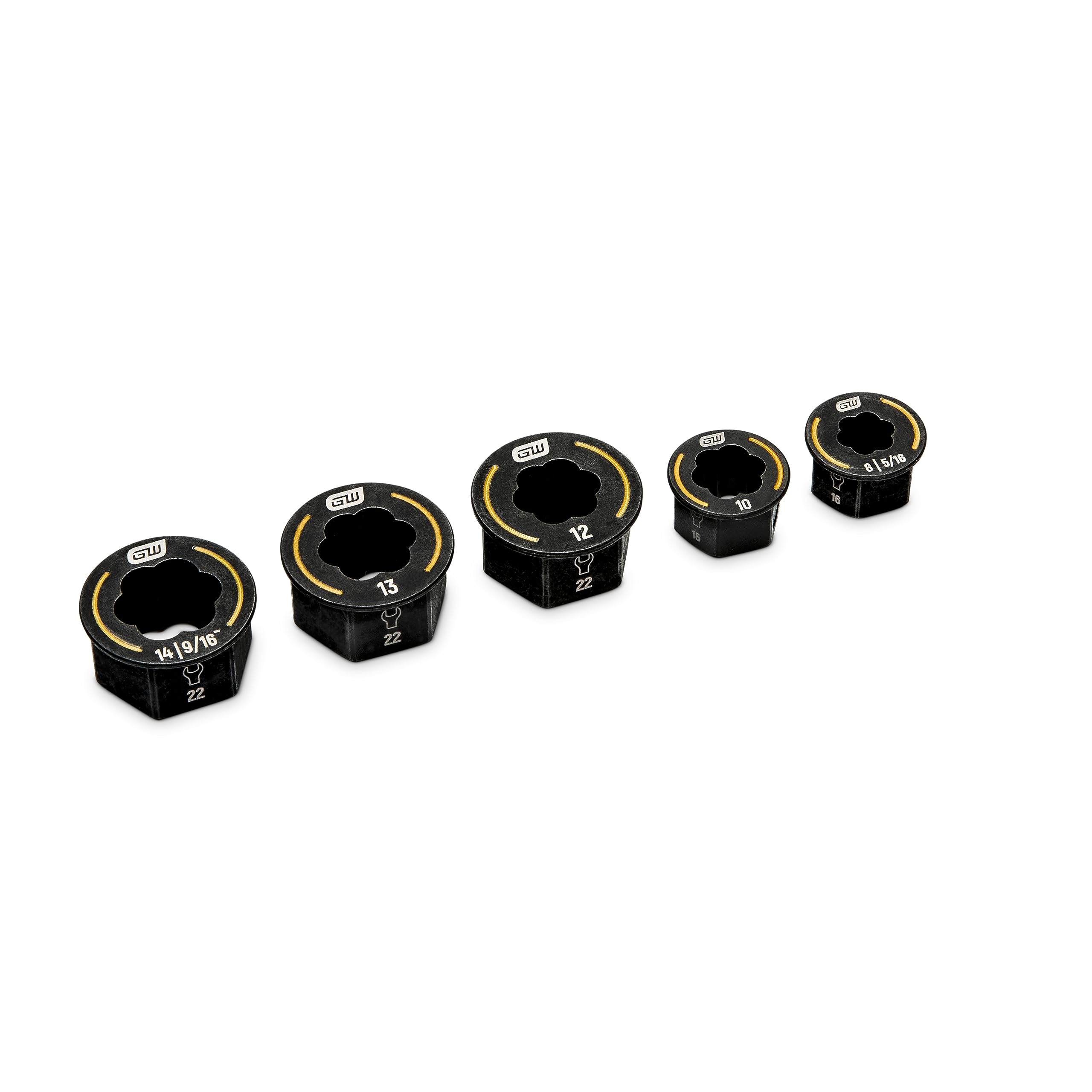 5 Piece GEARWRENCH Bolt Biter Metric Wrench Insert Set - 86191