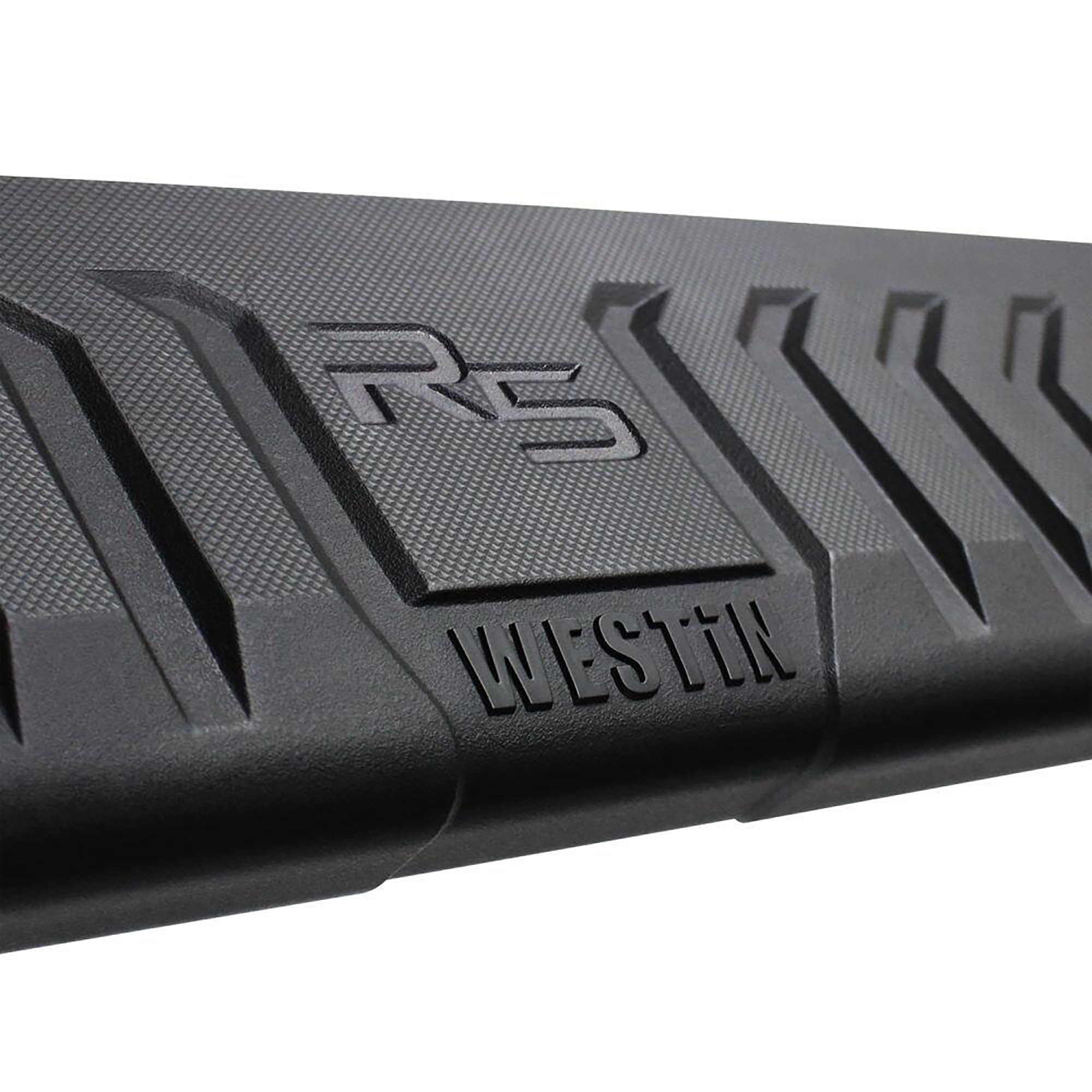 28-534335 Westin R5 Wheel to Wheel Modular Nerf Bars fits 2010-2018 Ram 2500 3500 Crew Cab 8' Bed (Exc Dually) Black Pair