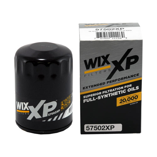 WIX XP Oil Filter Replacement 57502XP, Built for Synthetic Oil - Compatible With Ford, Lincoln, Mercury, Mazda (09-15)