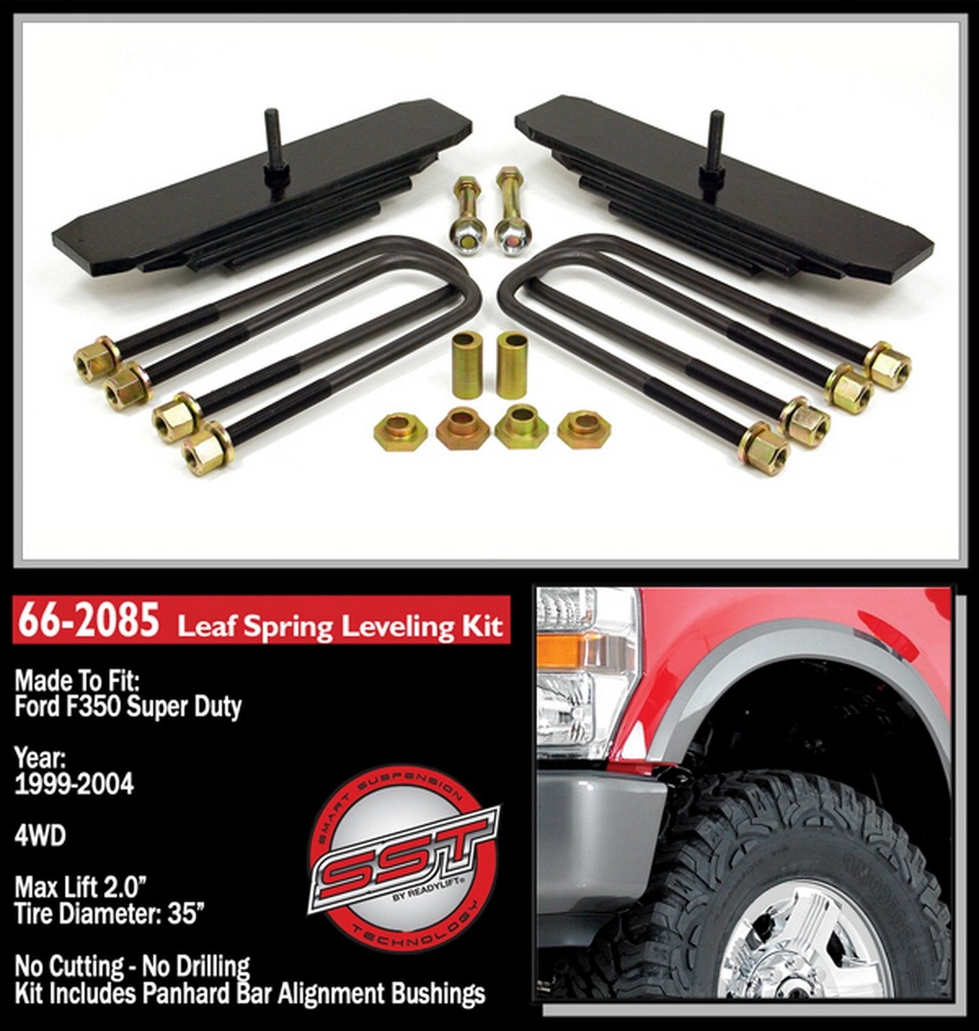RL 2'' LEVELING KIT - FORD - ReadyLift 66-2085
