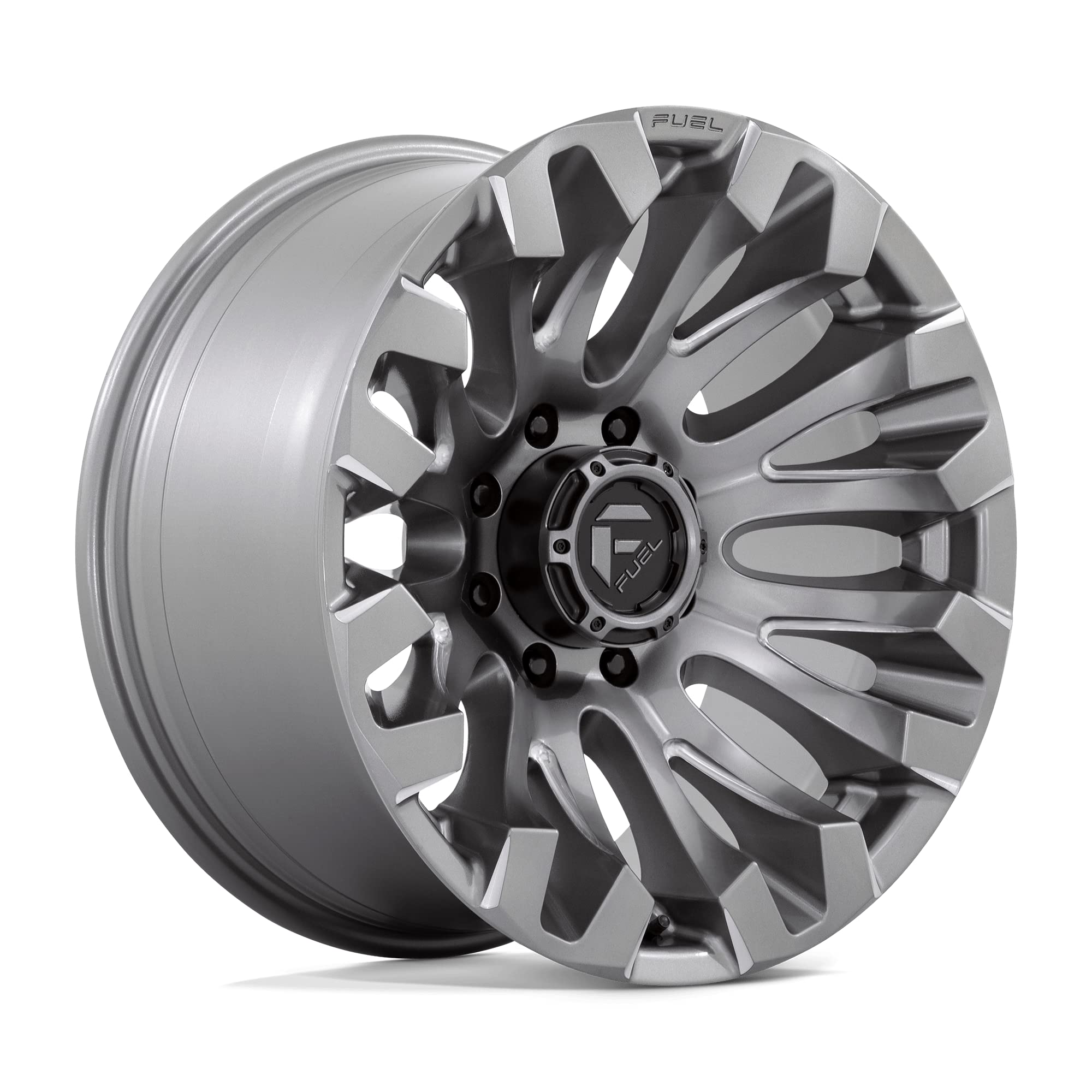 D830 QUAKE FUEL OFF-ROAD 20X10, 8X180, 4.79, 18mm PLATINUM - D83020001847