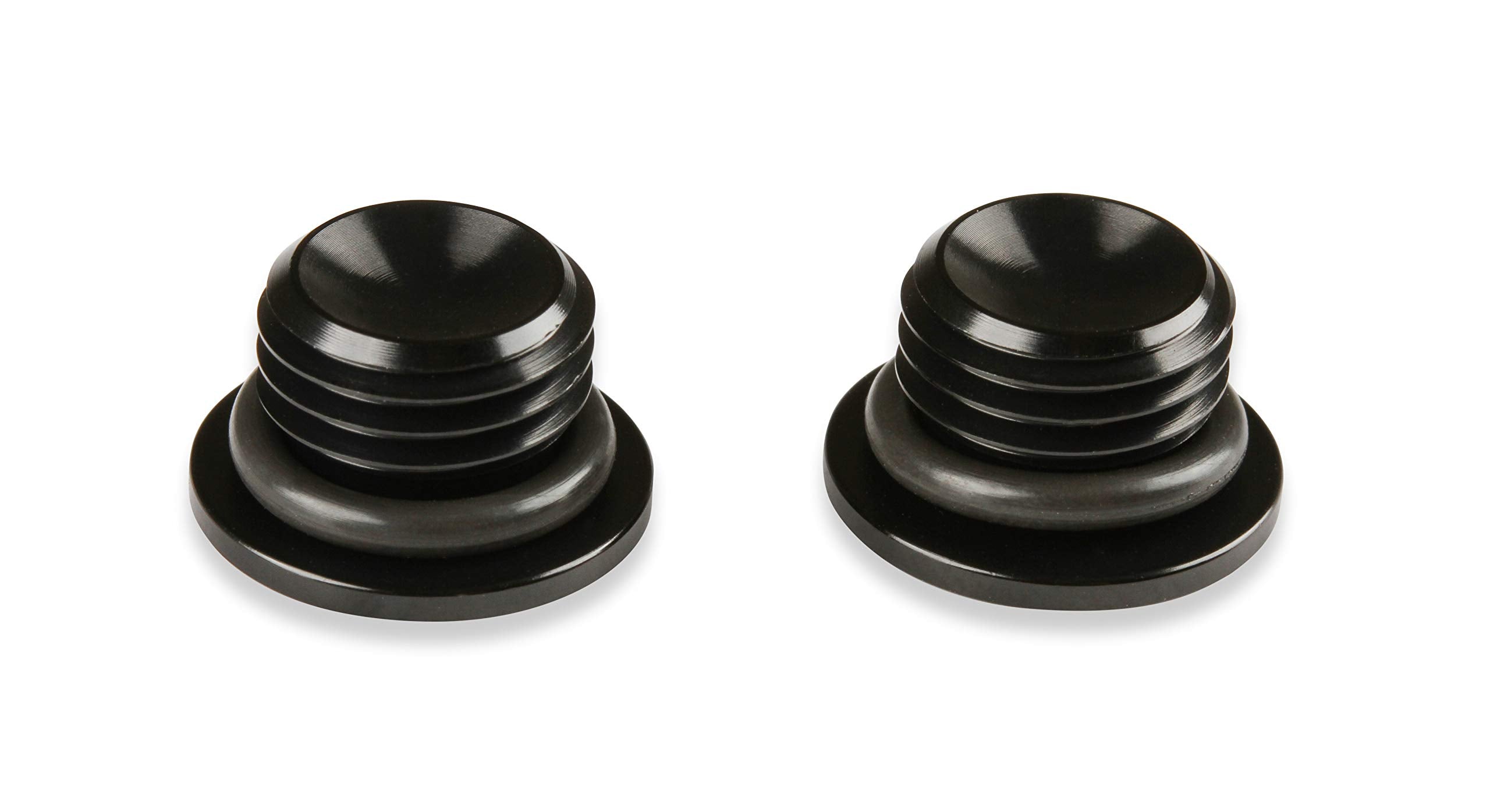 Black Earl's -8An Low Profile Port Plug