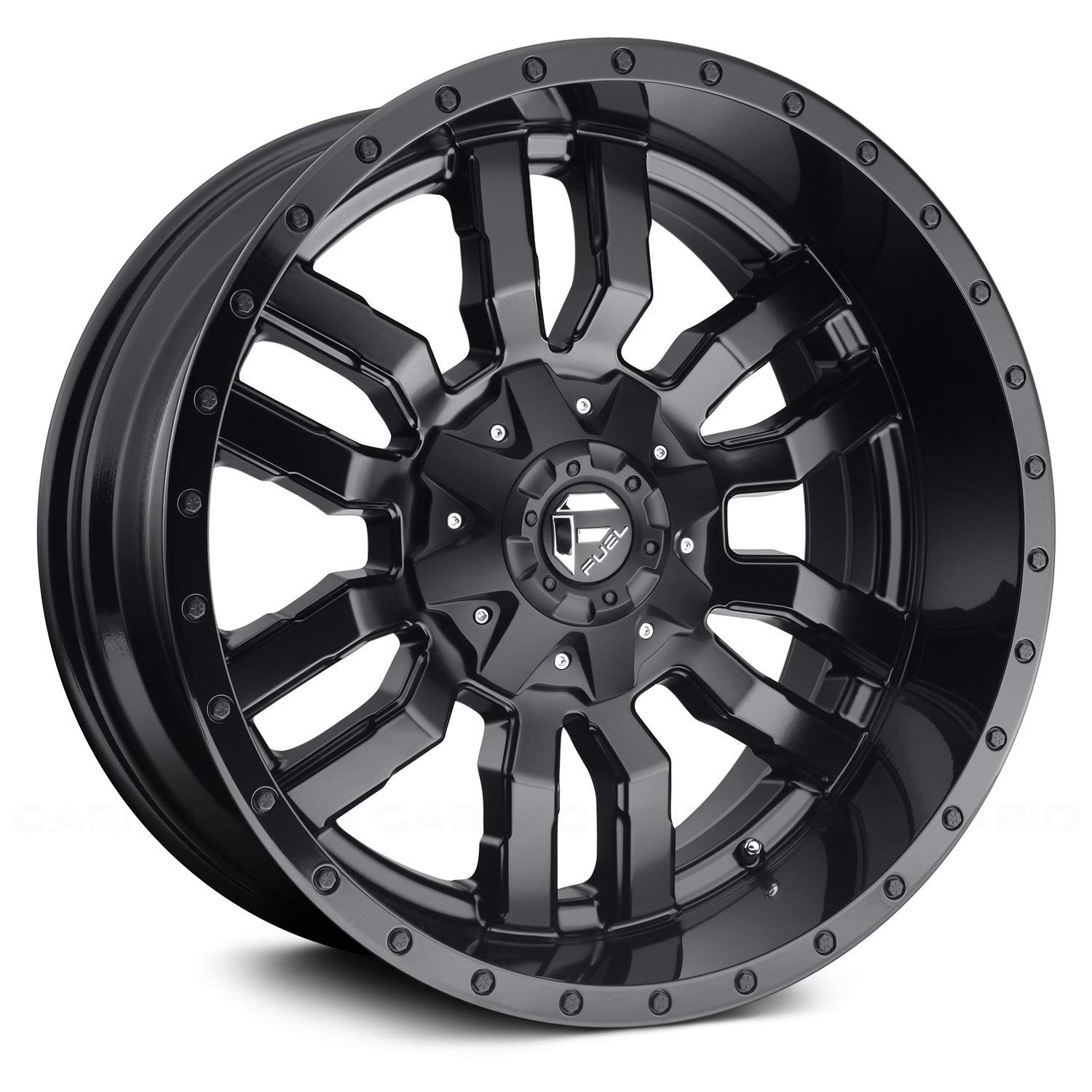 Sledge FUEL D596 Black Matte 20x9 8x6.5 1 offset