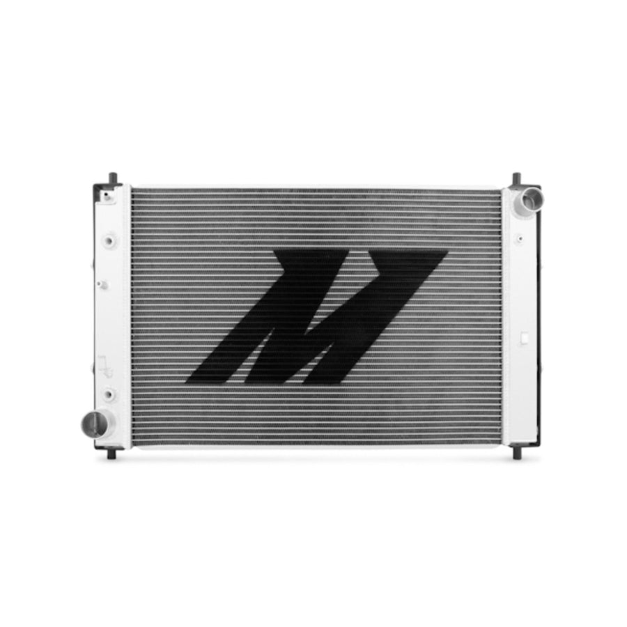 Mishimoto Bracketed MMRAD-MUS-97BA Aluminum Radiator Compatible With Ford Mustang Automatic 1997-2004 Silver
