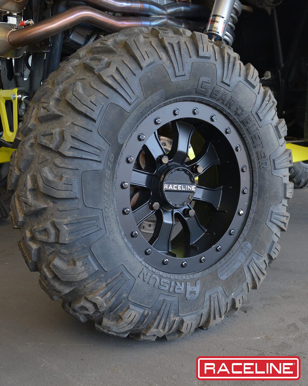 Raceline A71B Wheels MAMBA UTV/ATV Black 15x7" 4x156", 0 mm offset/(4"B/S)