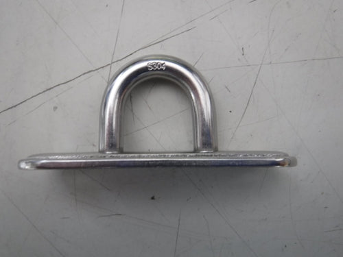 Sea Dog Line 897021 Sea Dog Stainless Oblong Eye Plate 2-3, Silver, 089702-1