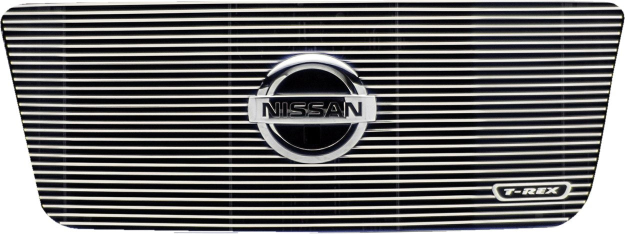 2016-2019 Titan T-Rex Grilles Billet Grille, Polished, 3 Pc, Insert, Fits Vehicles with Camera - PN #20785