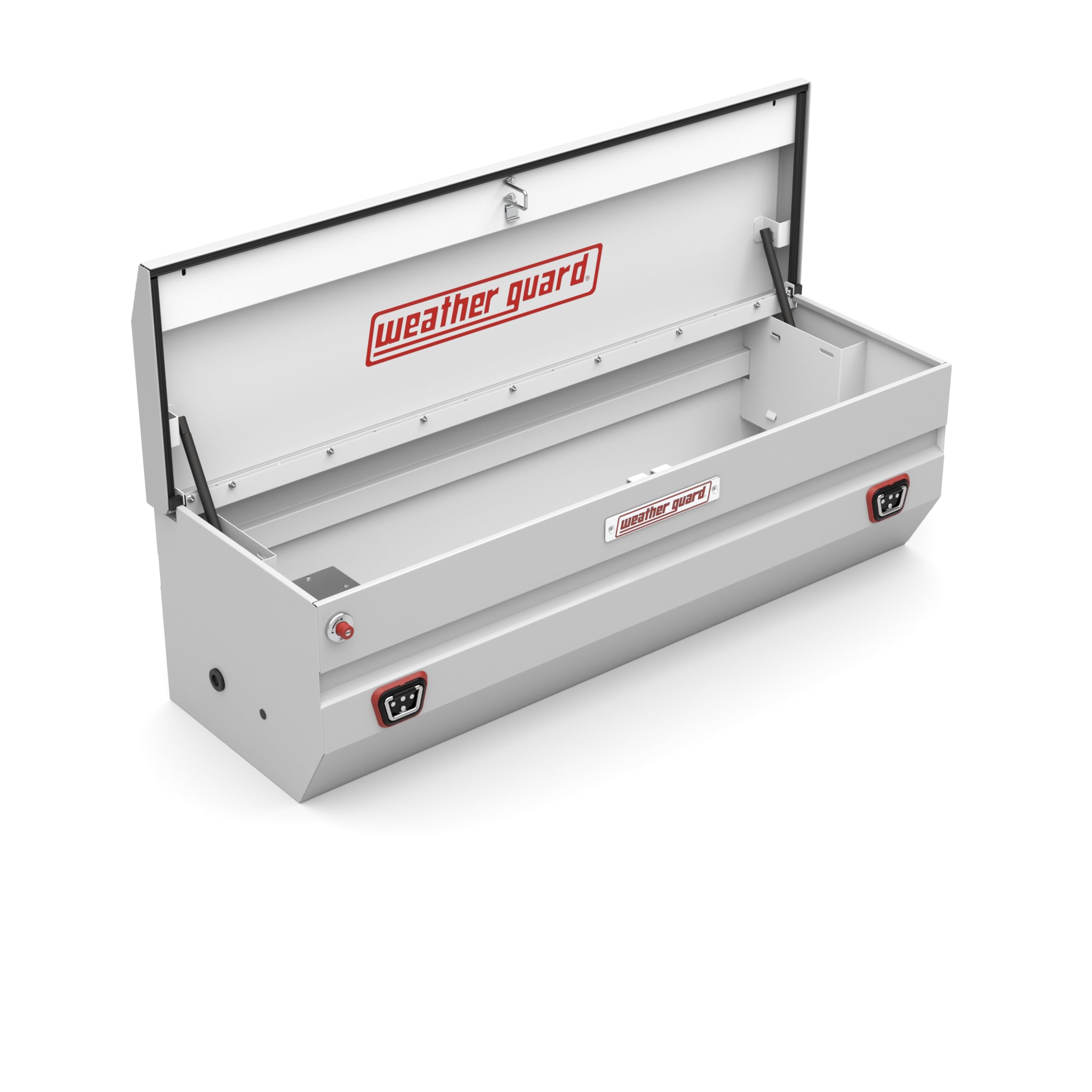 Steel Weather Guard All-Purpose Truck Tool Chest 635-3-04, Fits Full Size Trucks, 10.0 cu ft Storage Capacity (White)