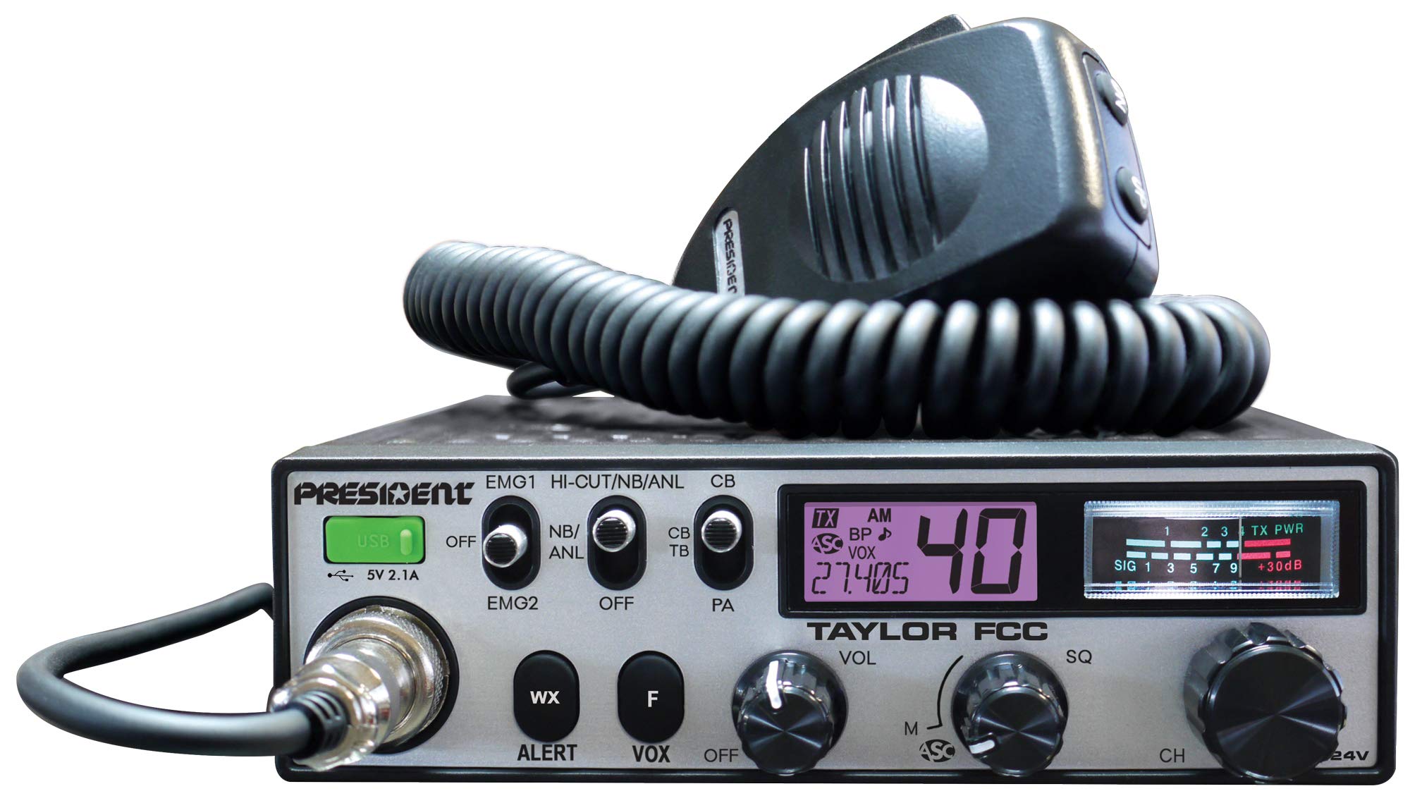 Taylor President FCC 12/24V CB Radio