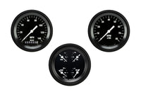 Hot Rod Series Classic Instruments HR03BLF 3 Gauge Package
