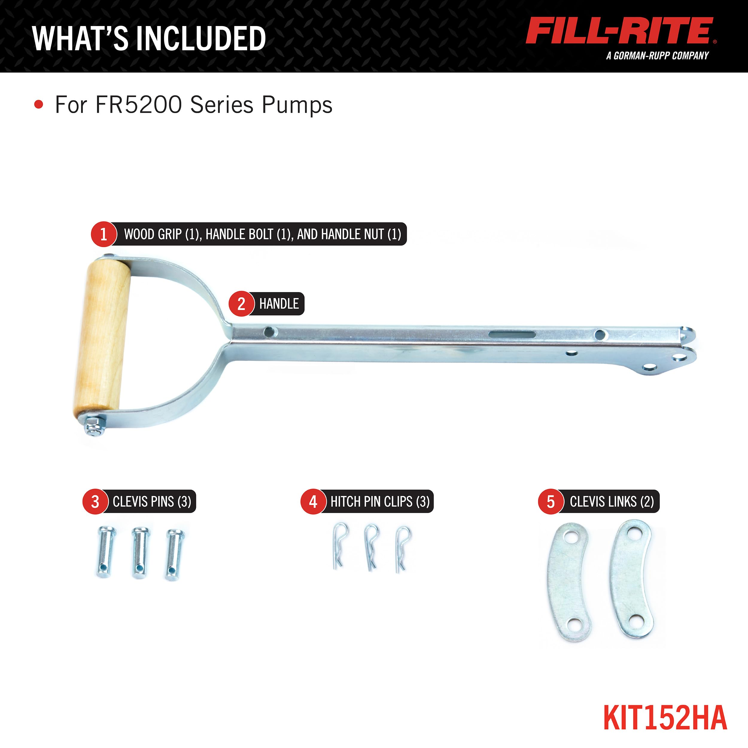 KIT152HA Fill-Rite Handle Assembly, 5200 Series