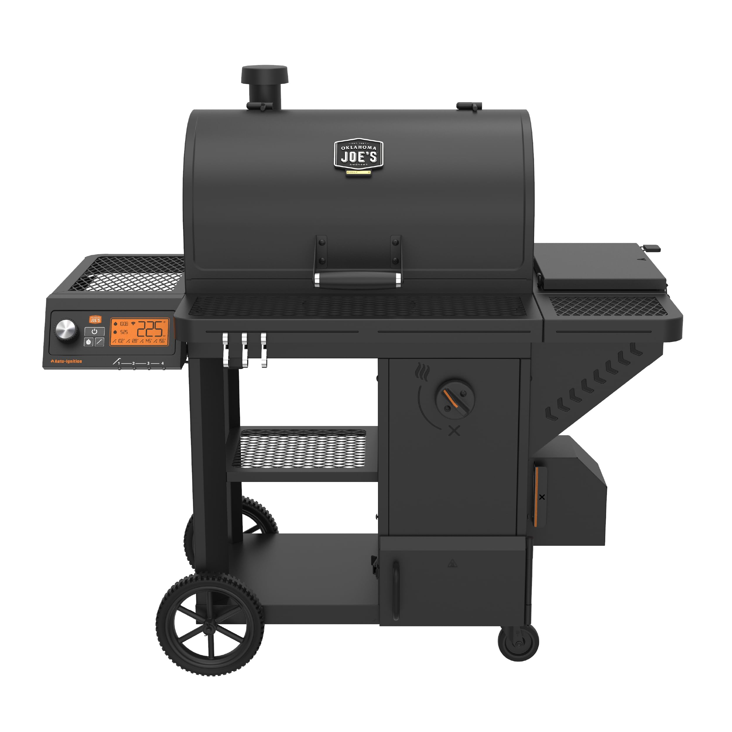Tahoma™ Oklahoma Joe's® 1200A DLX Auto-Feed Charcoal Smoker & Grill w/Wi-Fi - 25203116