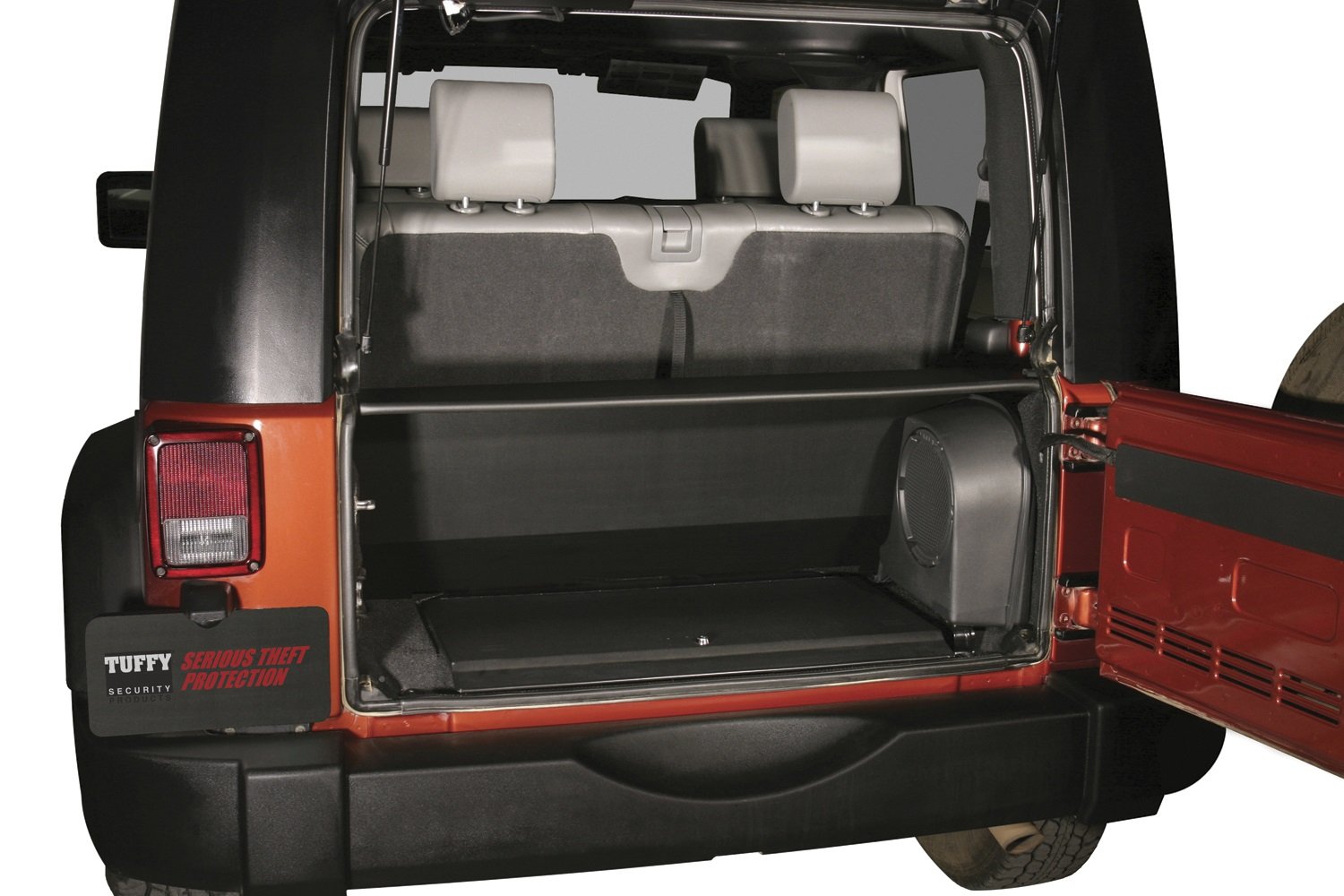 Cargo Enclosure - Tuffy Security Products | Standard for Jeep Wrangler JK | 2007-2010