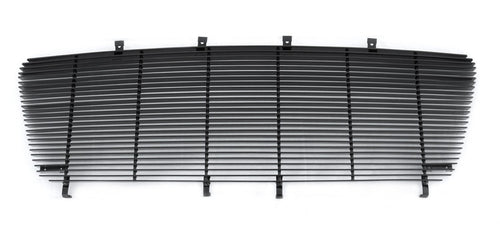 Horizontal T-Rex 21556B Aluminum Black Finish Billet Grille Insert for Ford F150