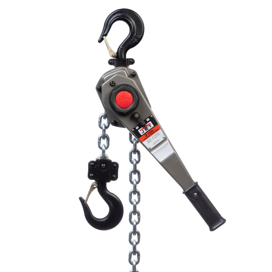 3-Ton JET Lever Hoist, 10' Lift, Overload Protection (JLH-300WO-10)