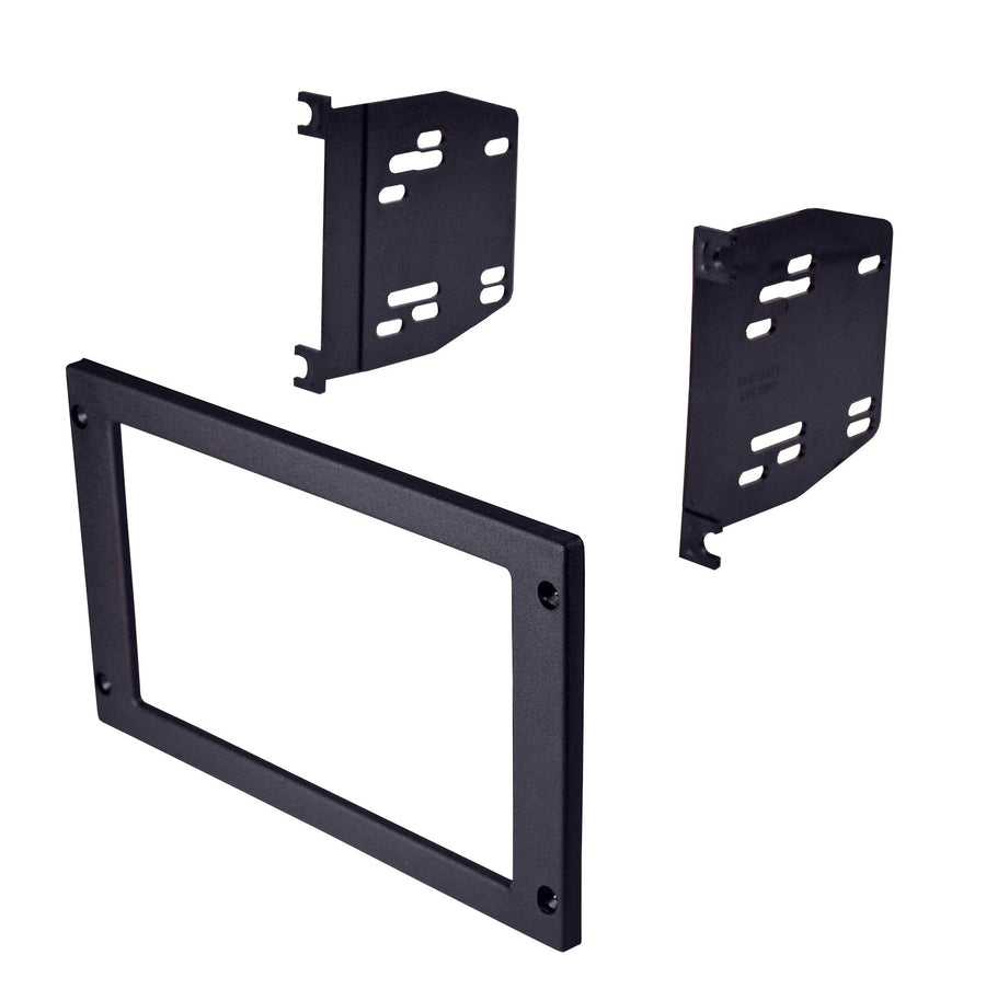Double DIN Dash Kit Ai FMK505 1987-1993 Ford Mustang,BLACK