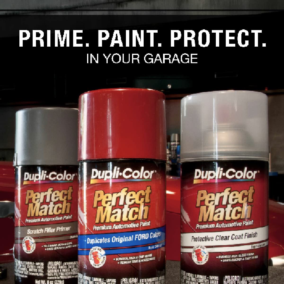 Perfect Match Dupli-Color Automotive Spray Paint – Toyota Black Metallic, 1G8,204,202 – 8 oz. Aerosol Can