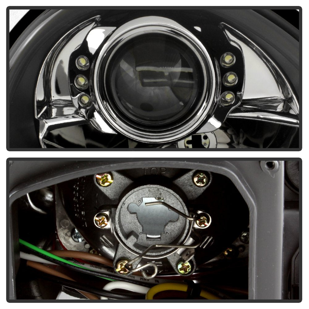 Projector Headlights Xtune (PRO-ON-PBX98697-LED-BK)