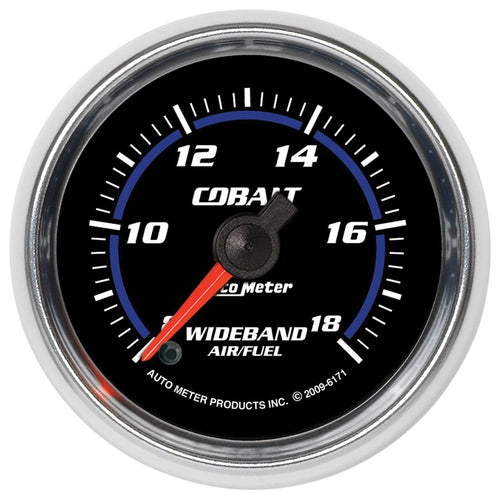 Cobalt Auto Meter 6171 2-1/16" Wideband Air/Fuel Ratio Analog Gauge