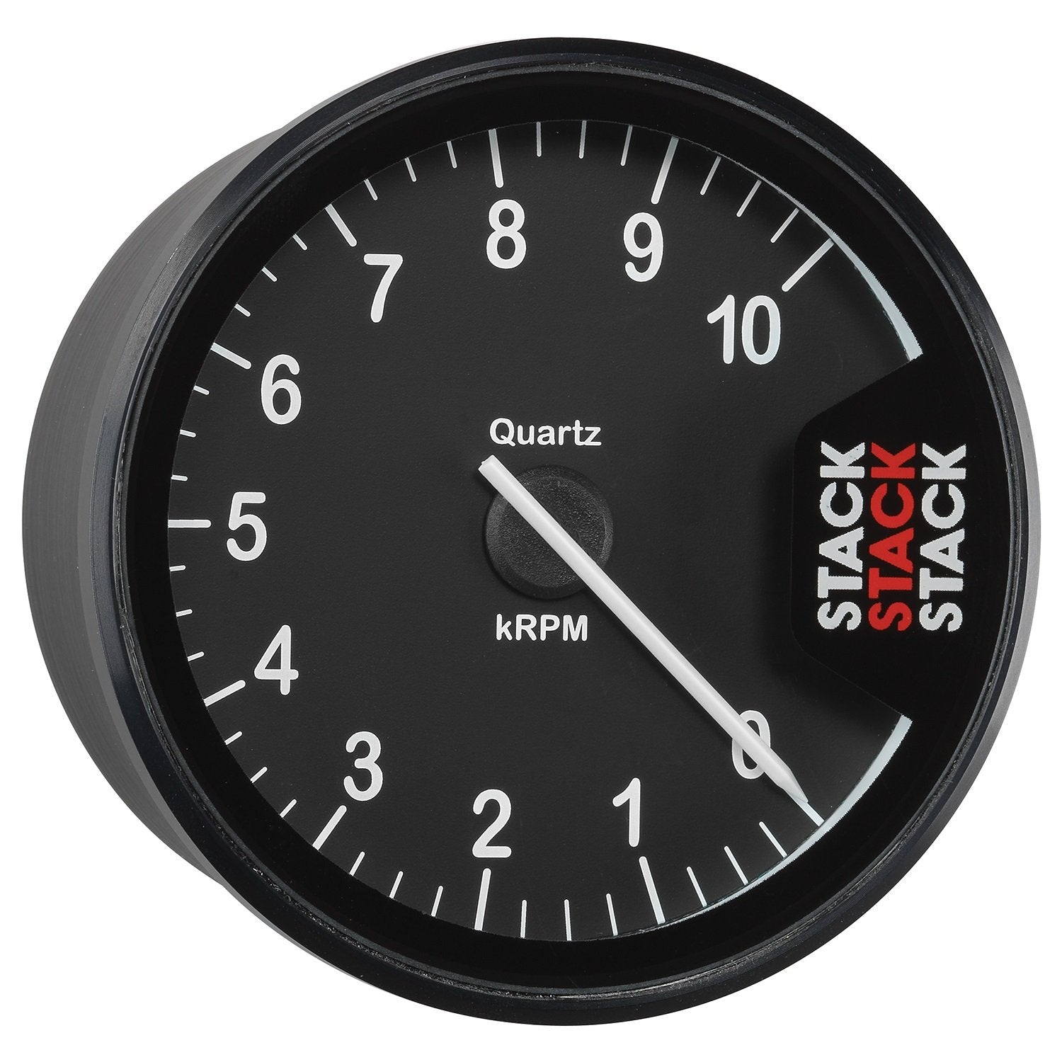Autometer Clubman Stack Tachometer 80mm 0-10K RPM - Black