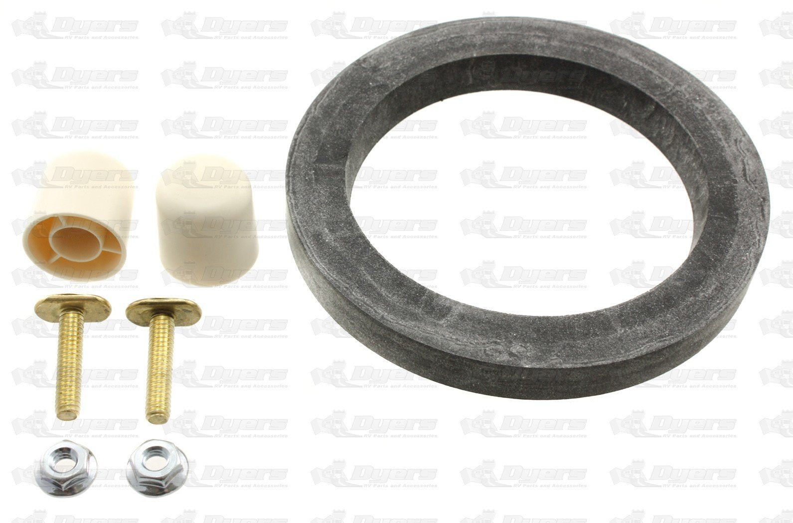 Mounting Hardware and Seal DOMETIC 385311653 for 300 Series Toilet - Bone