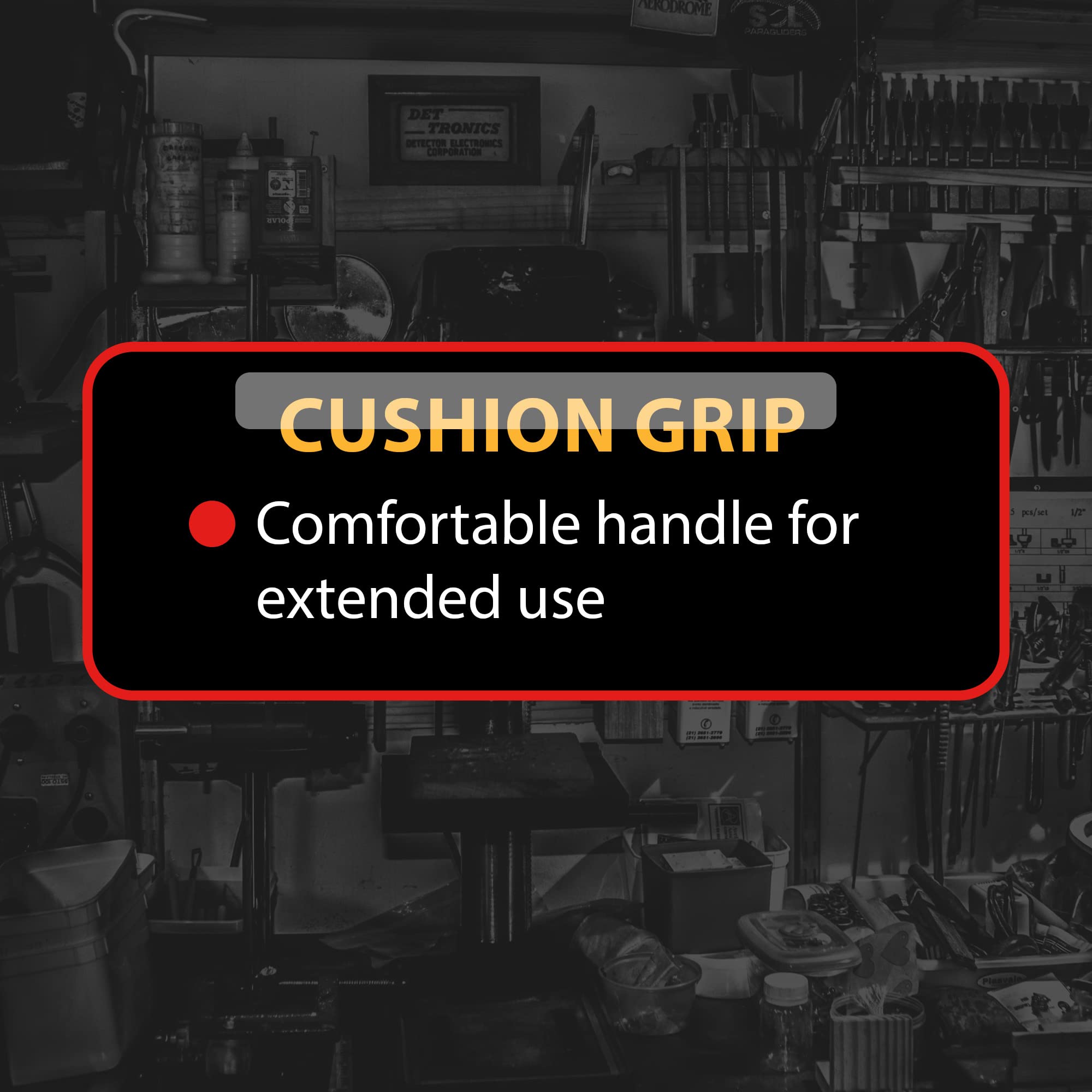 Durable Performance Tool 1429 Alloy Steel Wire Cutters with Cushion Grip Handle for Comfortable Cutting of Wire, Cable, and More