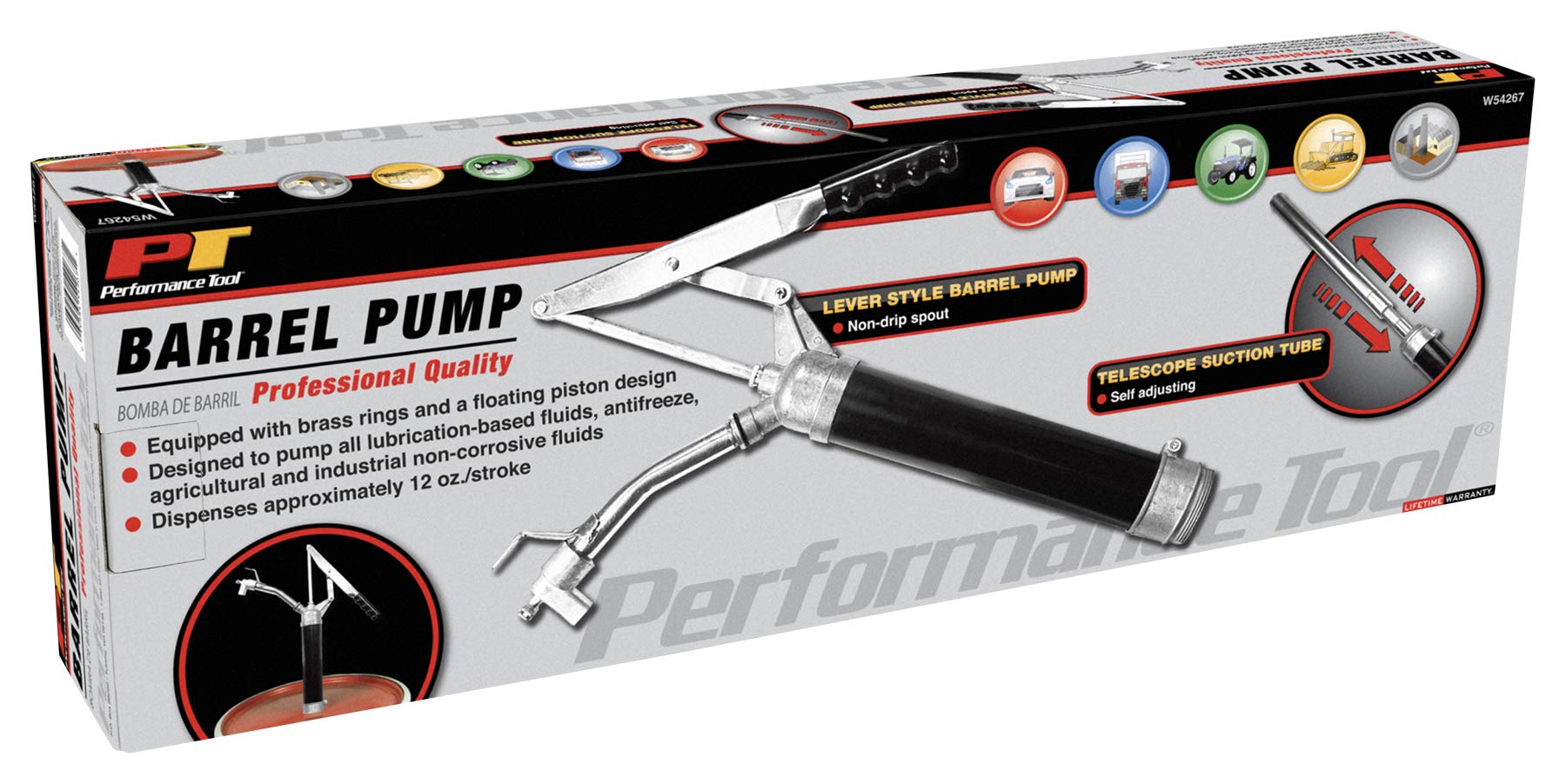 Professional Performance Tool Barrel Pump W54267