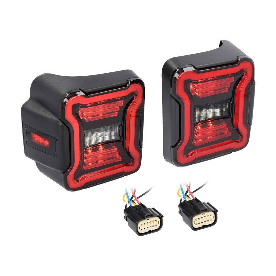 Smoked Taillight - Metra Fits 2018-Up* Jeep Wrangler JL (JP-TL05S)