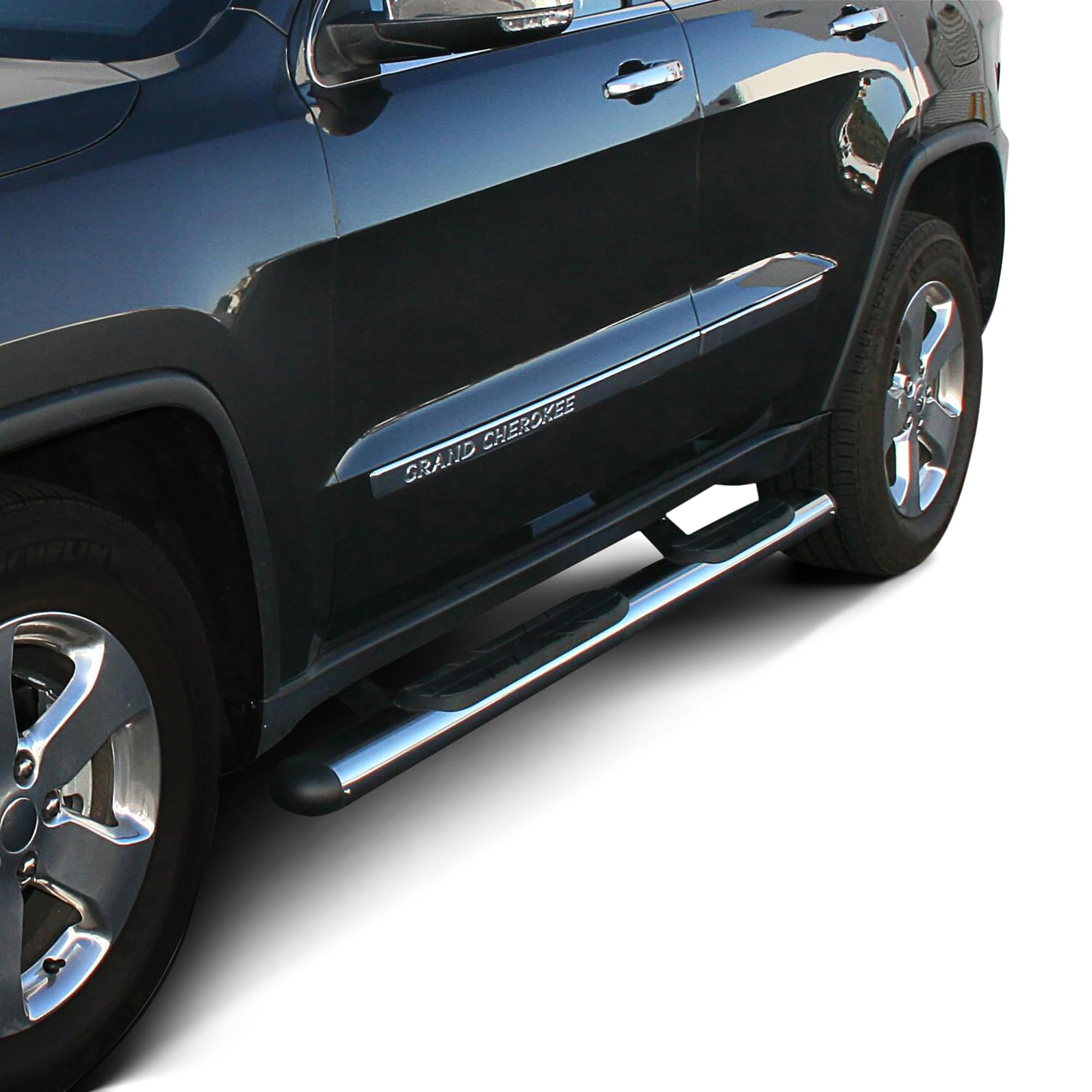 Westin Premier 22-1985 Oval Nerf Bar Mount Kit fits 2011-2017 Durango 2011-2017 Grand Cherokee Black Pair
