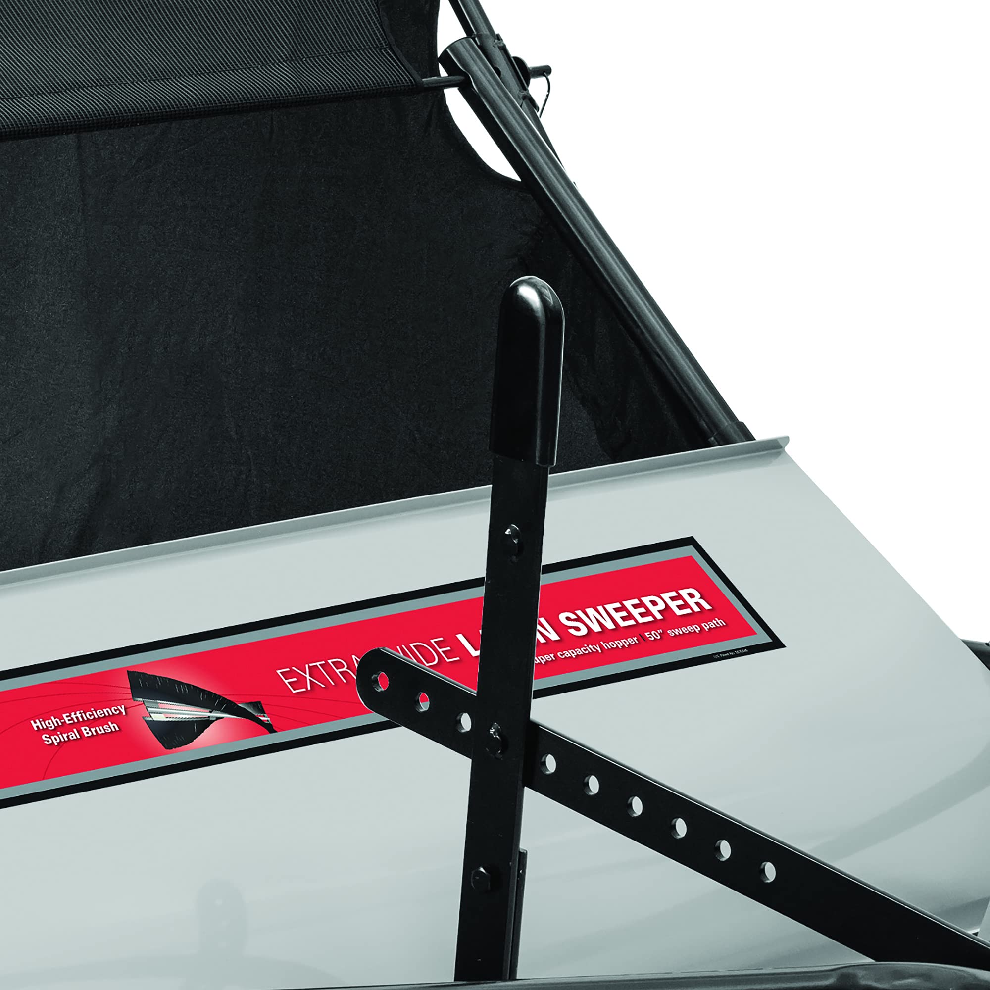 50SWP26 Ohio Steel Pro Sweeper, 50"/26 cu. ft ,Black