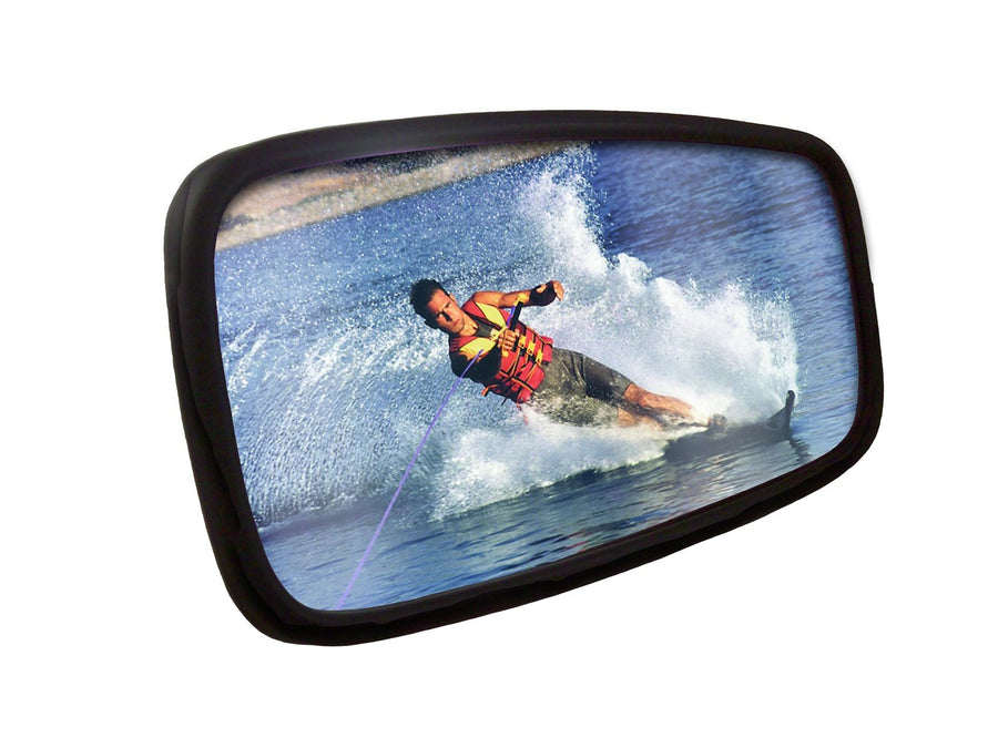 COMP 01300 CIPA Marine 7" x 14" Mirror Head,BLACK,Medium