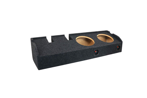 Dual Sealed Bbox 10 Inch Subwoofer Enclosure - Accu-Tuned Subwoofer Boxes & Enclosures - Subwoofer Box Improves Audio Quality, Sound & Bass - Fits 1997-2003 Ford F150 Super Crew