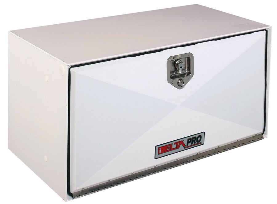 18" Tall Delta Pro 1-004000 White x 18" Deep 24" Long Steel Underbed Truck Box