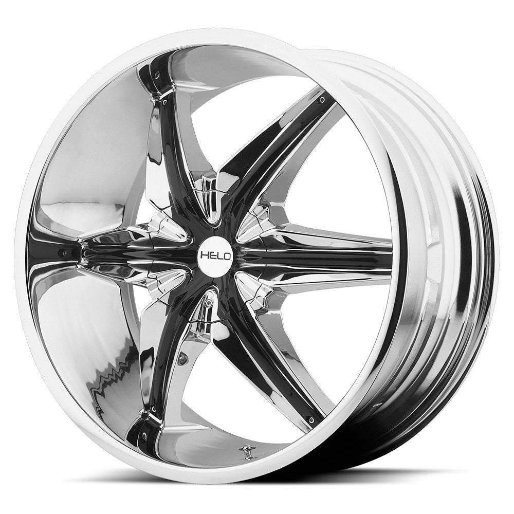 Helo HE866 22X9.5 HE86622986210 5X5.5/150 CHR W/Accents 10MM