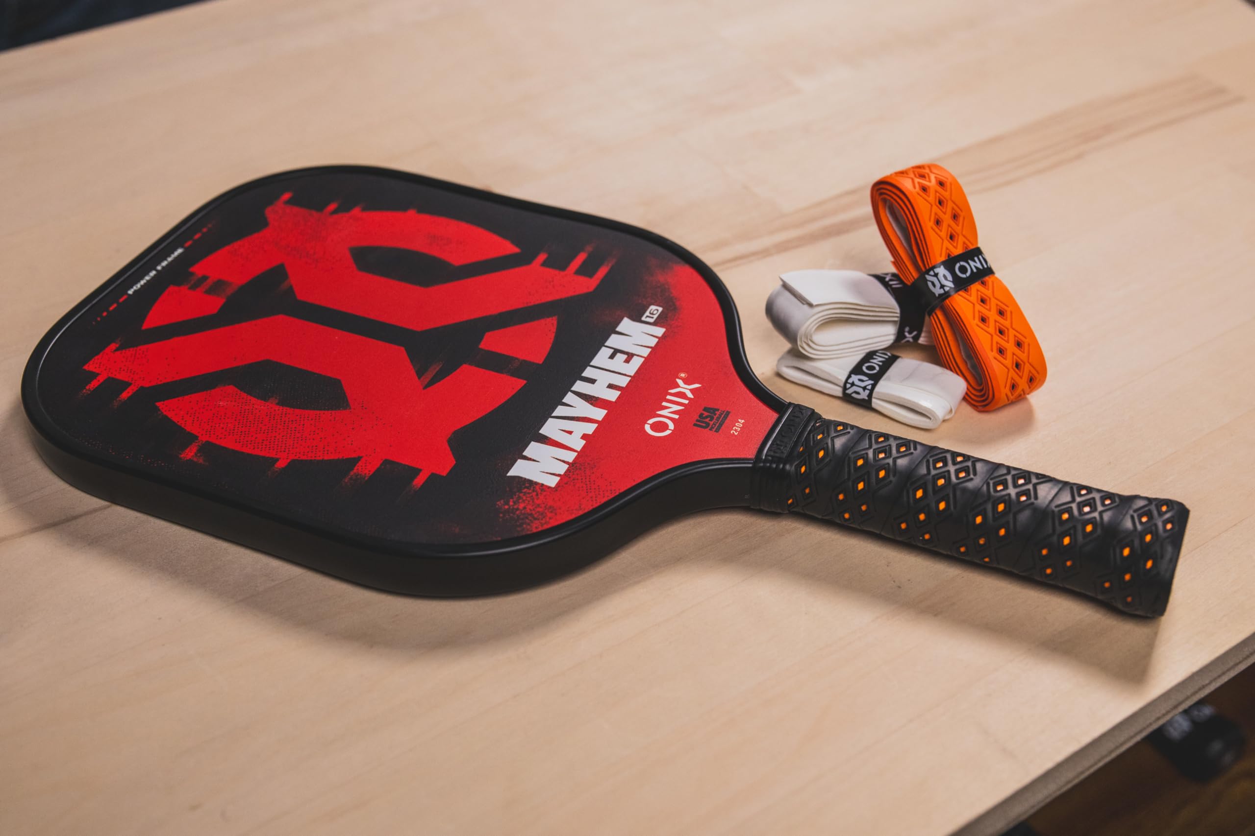 White ONIX Pickleball Paddle Overgrip