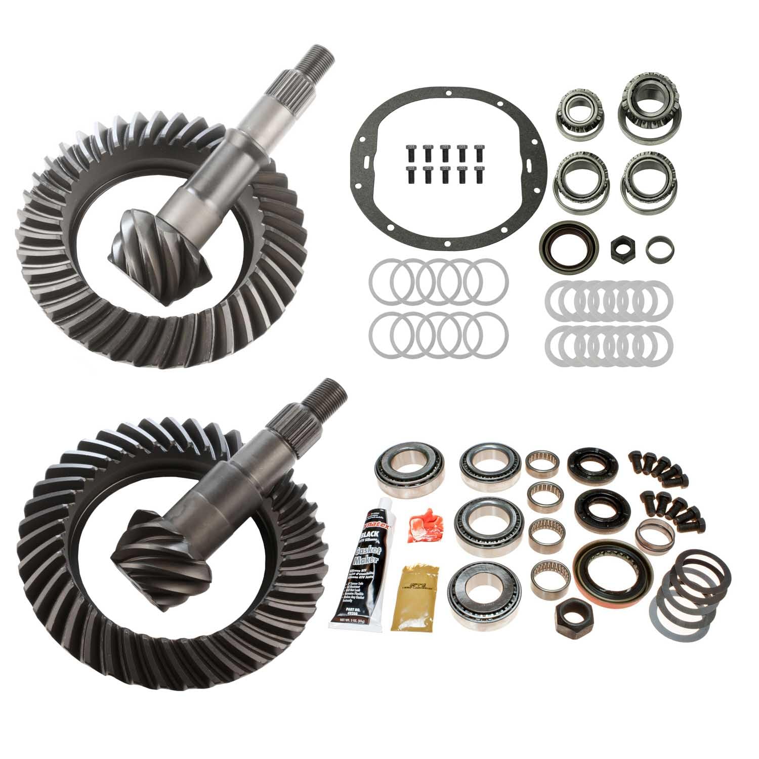 Motive Gear Differential MGK-226 & Pinion, For GM 8.25" IFS & GM 8.625", Gear Ratio: 4.88, 10-Bolt, 30 Spline, 8 Pinion & 39 Ring Tooth - Fits Silverado, Sierra, Tahoe, REV-CHEVY-1500-LATE-488