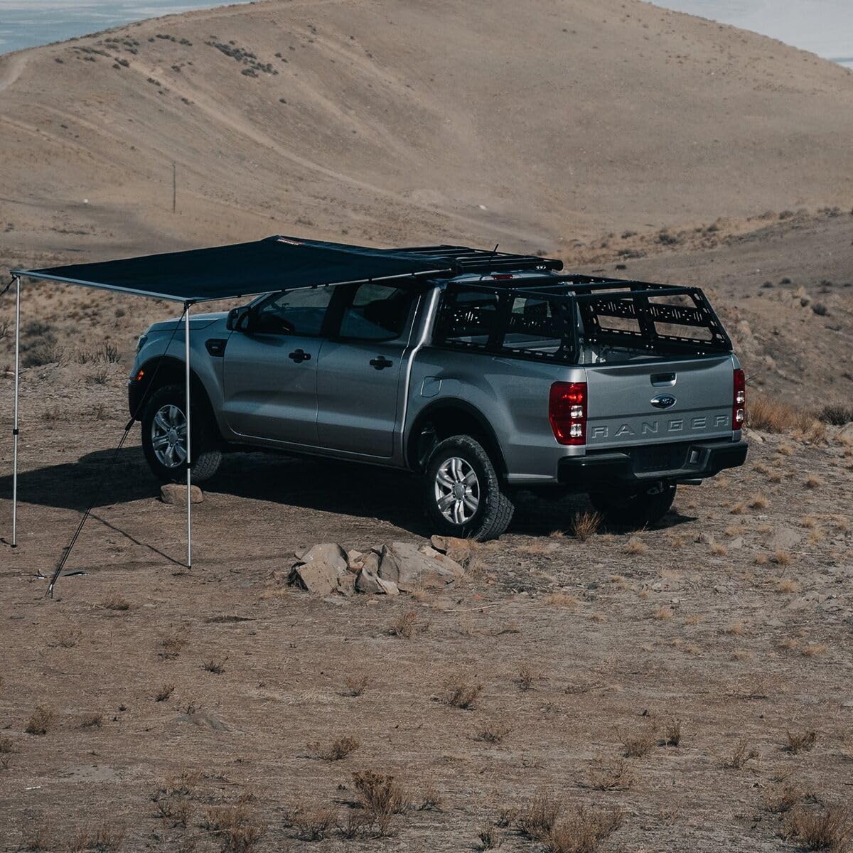 4ft ROAM Adventure Co. Rooftop Awning, Black, One Size