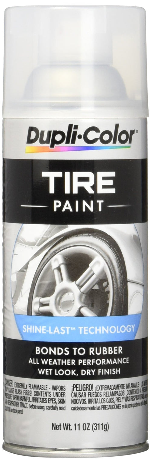 Tire Paint Dupli-Color TP100 – Clear Spray Paint - 11 oz. Aerosol Can