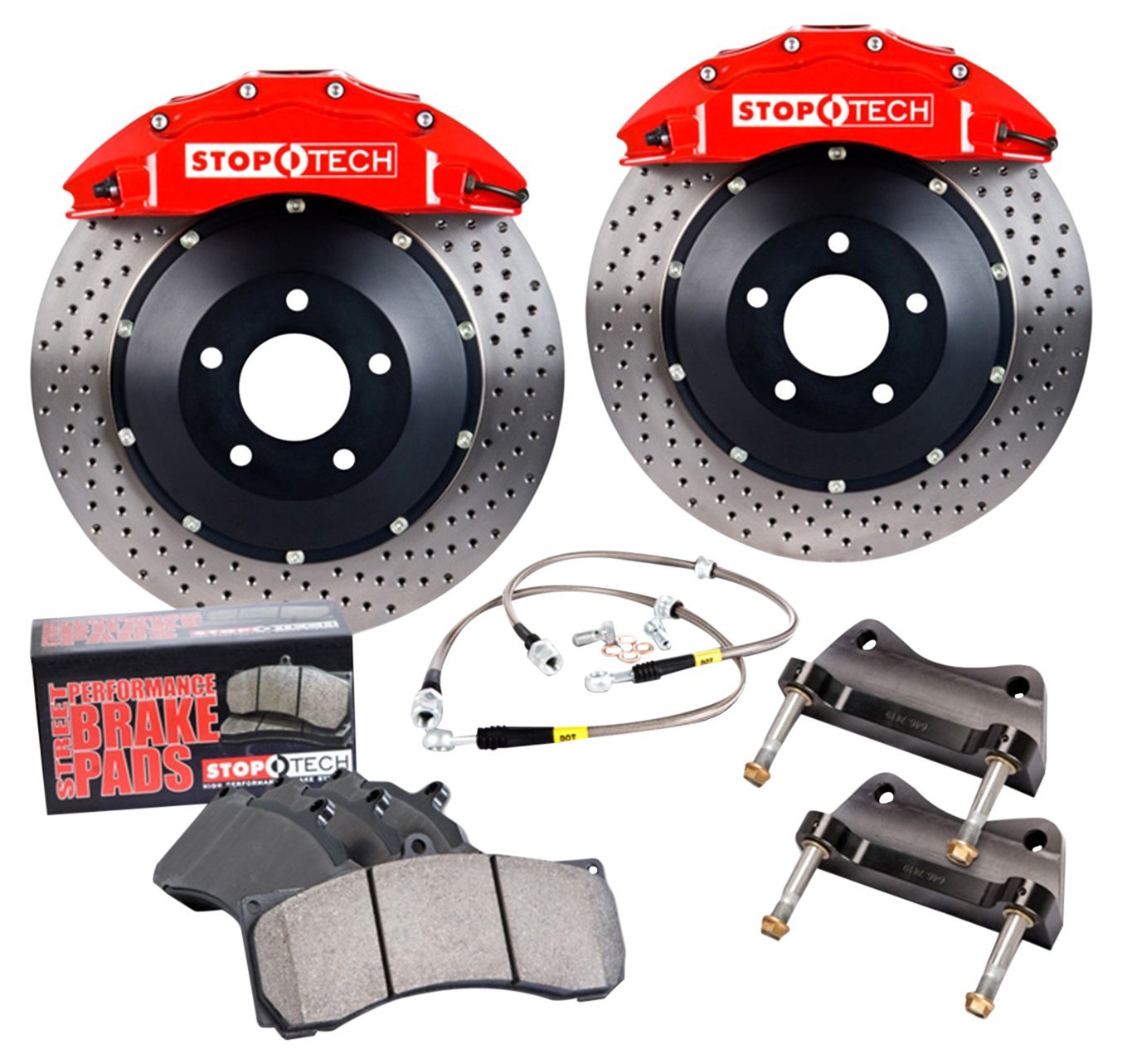 Big Brake Kit StopTech 2 Piece Rotor, Front 2 Box (83.843.4700.71)